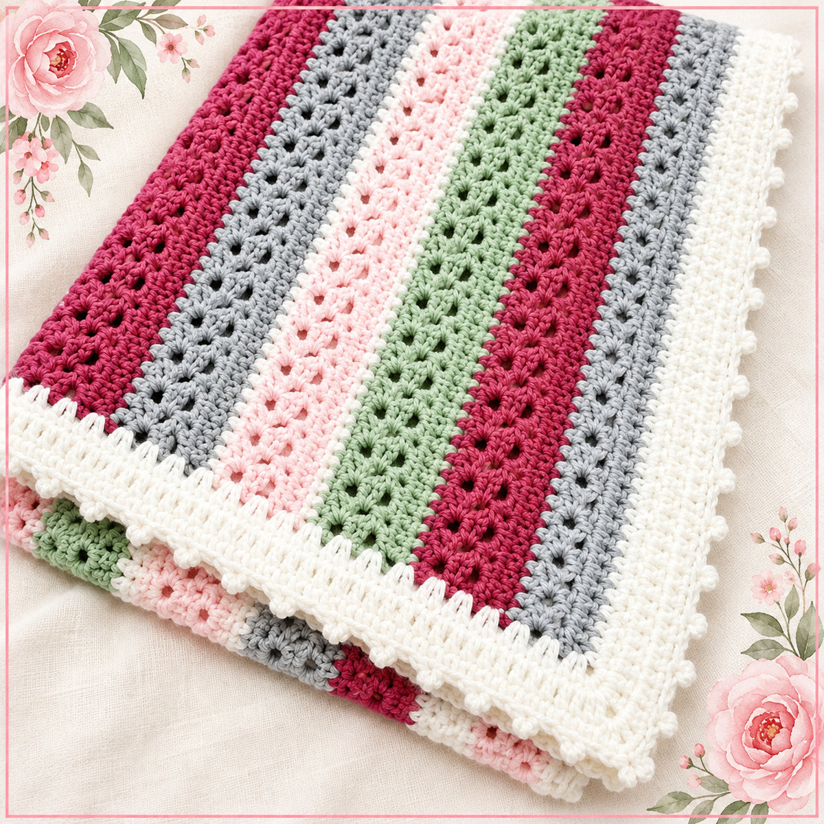 Baby Jane Crochet Blanket Pattern