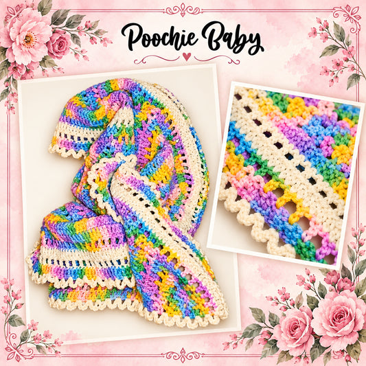 Baby Receiving Blanket Crochet Pattern