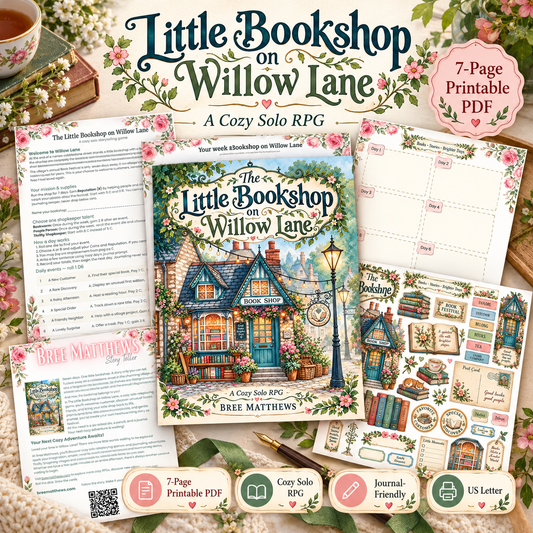 The Little Bookshop on Willow Lane - Solo Journaling RPG