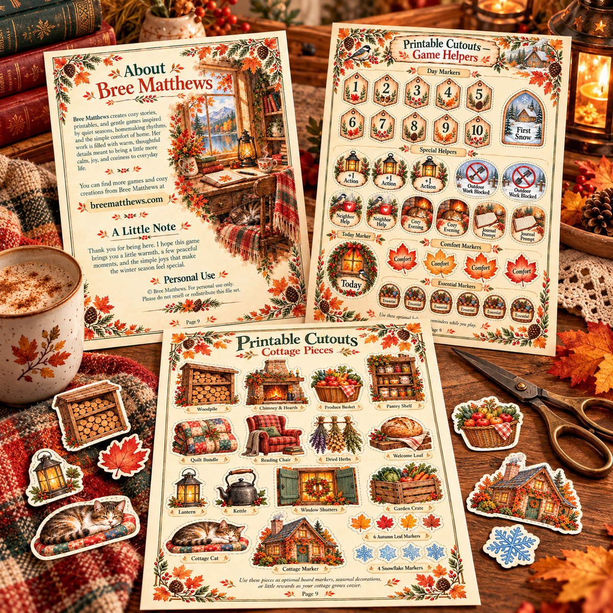 Cottage Days: Ready for Winter - Cozy Solo Journaling RPG