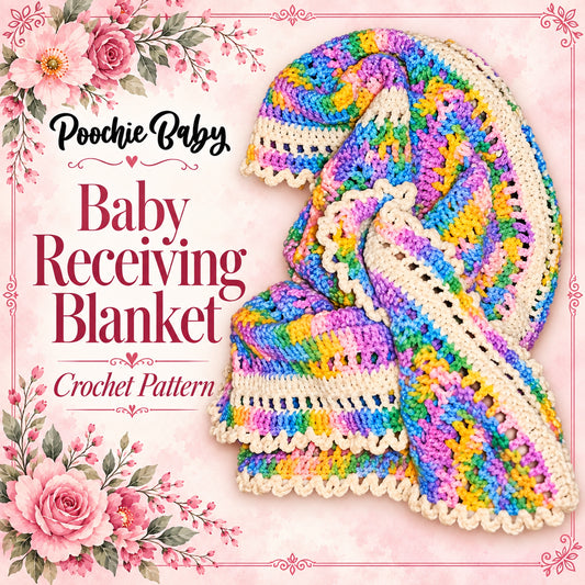 Baby Receiving Blanket Crochet Pattern