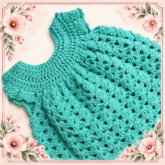 Easy Angel Wing Dress Crochet Pattern