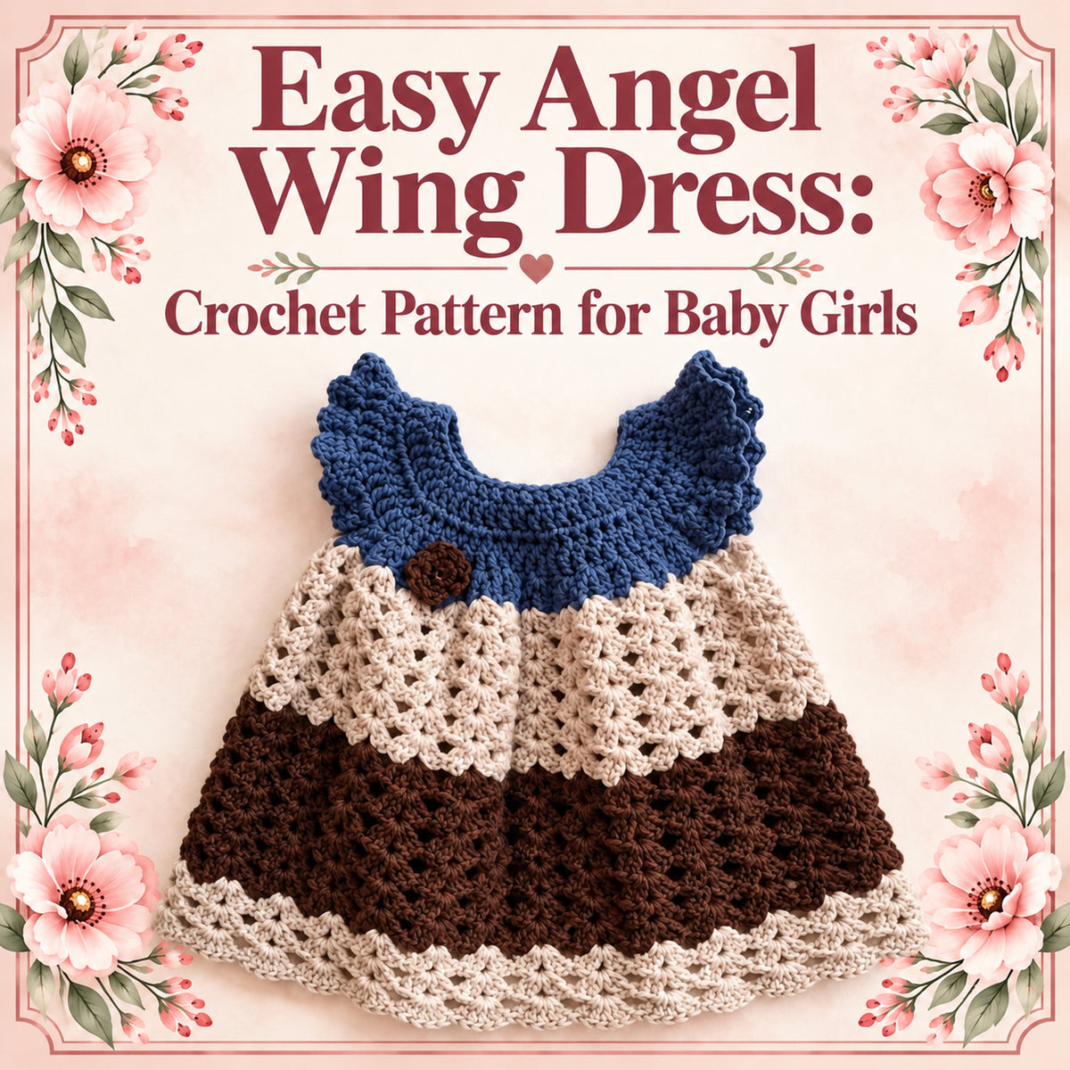 Easy Angel Wing Dress Crochet Pattern
