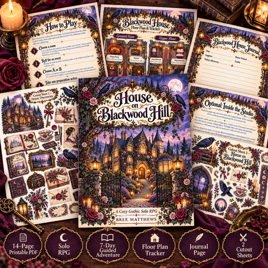 House on Blackwood Hill - Cozy Solo Journaling RPG