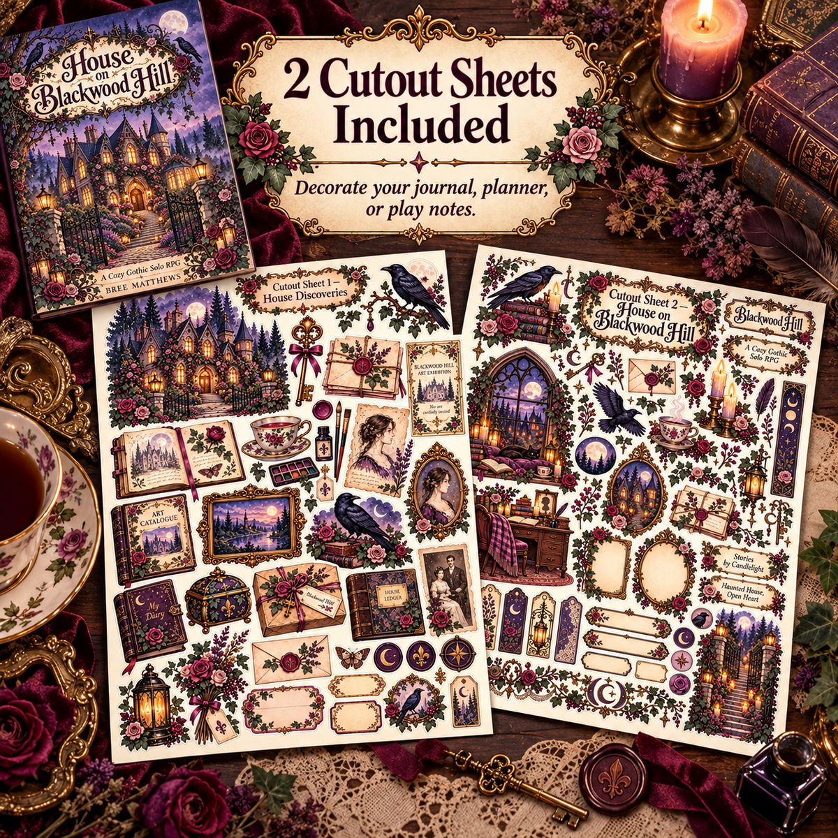 House on Blackwood Hill - Cozy Solo Journaling RPG