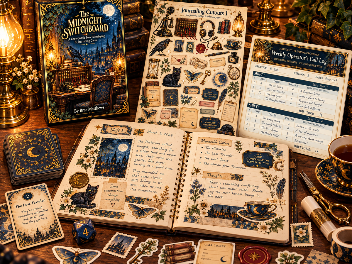 The Midnight Switchboard - Cozy Solo Journaling RPG
